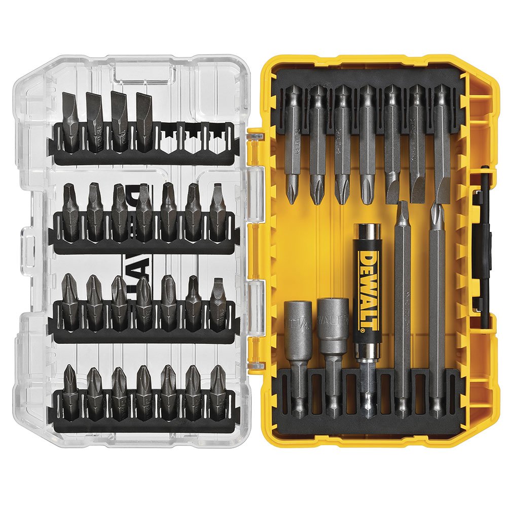 Parafusadeira/Furadeira 20V com 2 Baterias + Jogo de 37 Peças para Parafusadeira + Caixa de Ferramenta 68 Peças