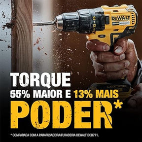 Parafusadeira/Furadeira 20V com 2 Baterias + Jogo de 37 Peças para Parafusadeira + Caixa de Ferramenta 68 Peças