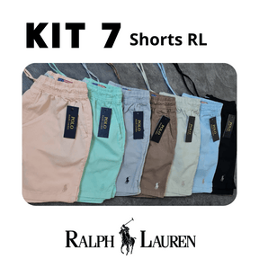 Compre 5  Leve 7  | Shorts de Linho RL - Cores Sortidas